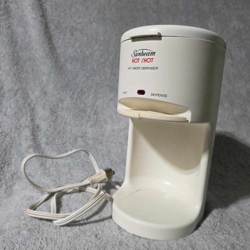 Sunbeam Hot Shot Hot Water Dispenser Tea Coffee Cocoa 17081 White